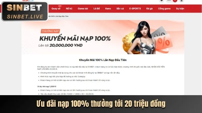 Tổng quan khuyến mãi nạp tiền mới nhất 98win8